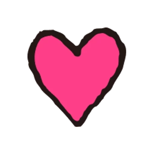 heart, heart-shaped red, powder core, pixel center, powder core carrier
