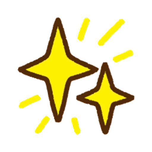 étoiles, l'étoile est jaune, icône de trois étoiles, étoile jaune avec un fond blanc, étoile jaune à cinq points