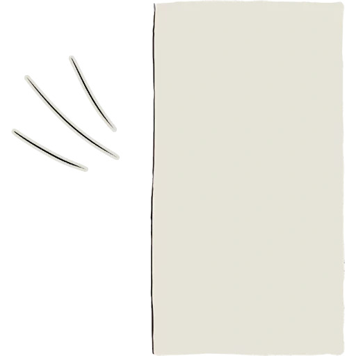 beige background, beige leaves, paper clip, cartoon drawing, blurred image
