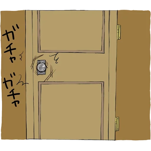 дверь, мебель, тнт anime, исабела дверь, дверь монитором