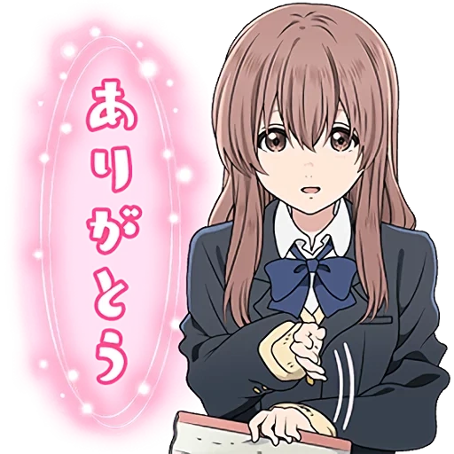 die phonetische form, nishimiya shooko, seiko nishimiya, shinko nishimiya anime, die stimme des westlichen palastes