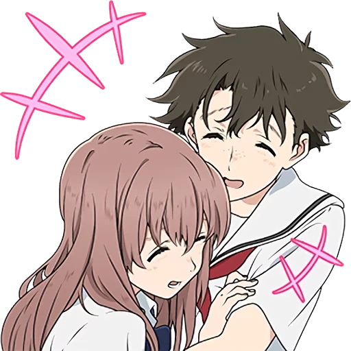 figure, kurimomo, silent voice, phonetic form, the sound form of koe no katachi