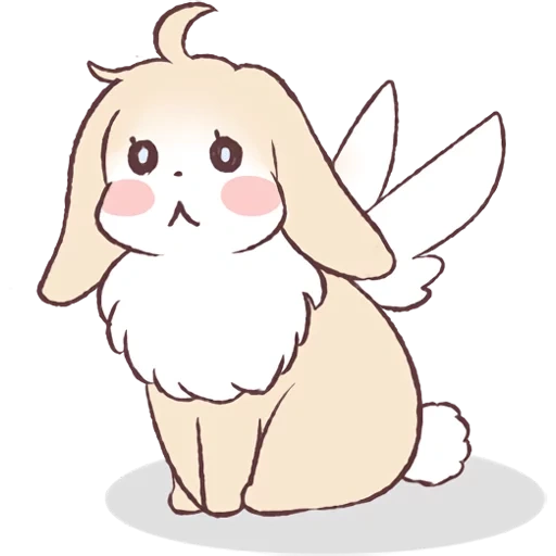 anime nyasha, bunny cute, rabbit drawing, bunny sketches, anime animals with a pencil