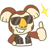 Animal Crossing 15th Anniversary Sticker :: @line_stickers