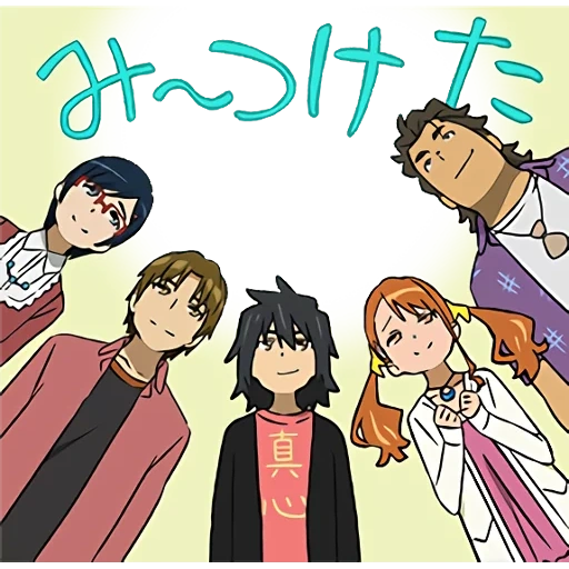 nani anime, anime characters, adzumanga characters, eden the east satoshi osugi, secret base kimi ga kureta mono