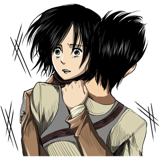 mikasa eren, levy mikas, manga mikasa, mikasa akkerman, serangan titans eren