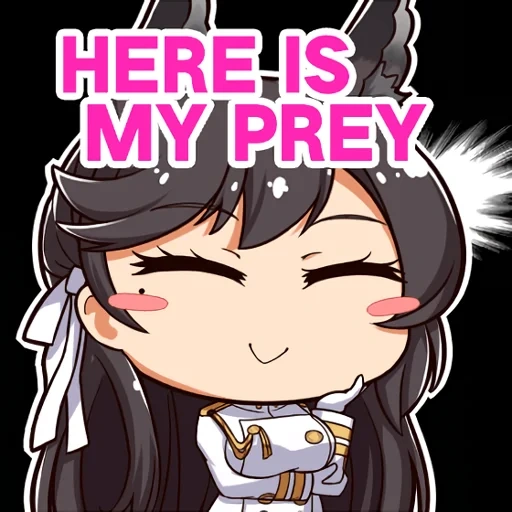 la parete rossa, prey, anime, azur lane, anime chibi