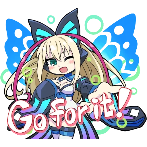 anime, ragazze anime, azure striker gunvolt, azure striker gunvolt 2, azure striker gunvolt elise