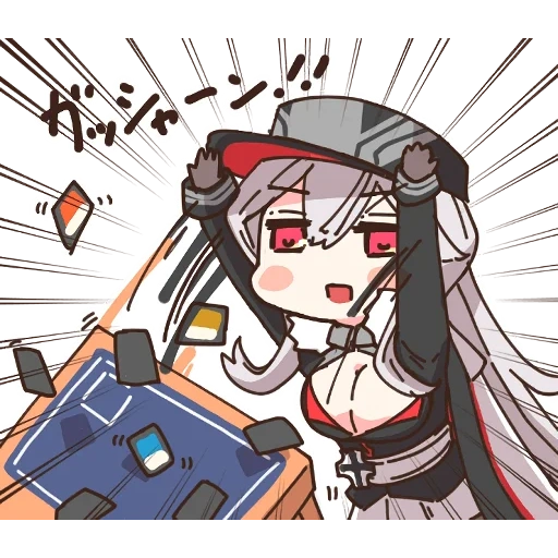 azur lane, azur lane roon, roon azur lane, azur lane chibi, conde seppelin azur lane chibi