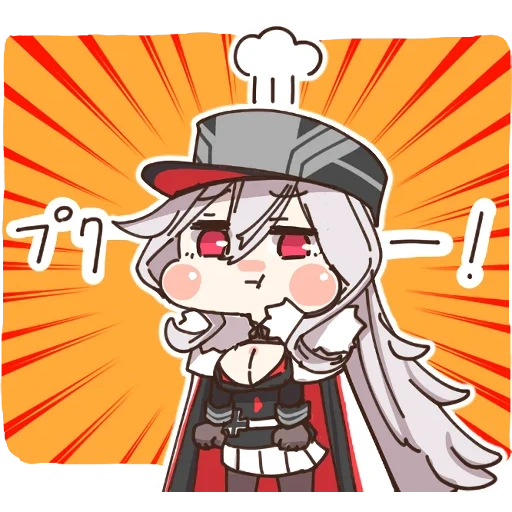 azur lane, chibi gacha life, azur lane chibi, azur lane hugo, comte seppelin azur lane chibi