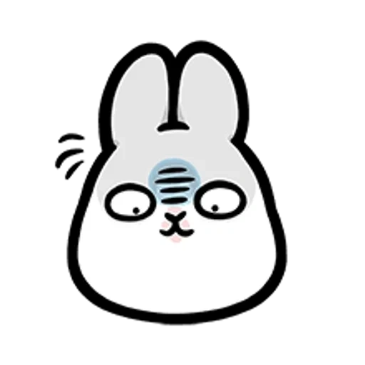 bunny, coniglio, faccia di coniglio, caro coniglio, il coniglio è nero