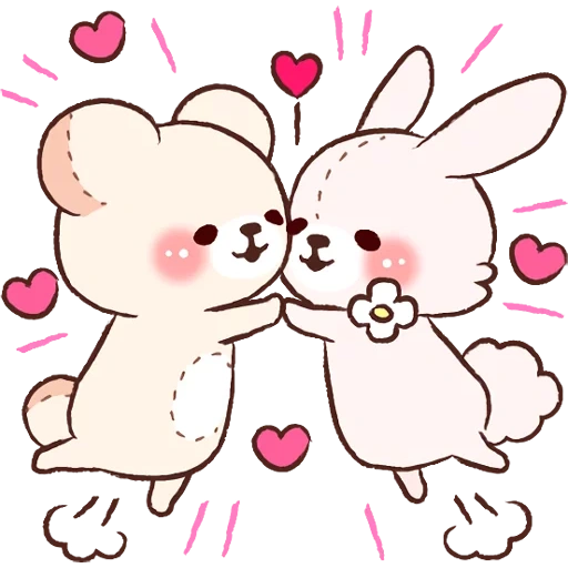 mimi, mimi ist eines, die zeichnungen sind süß, süße kawaii zeichnungen, süße kaninchen