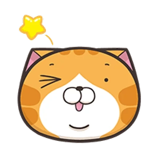 cat, cat, smilly cat, cat sticker