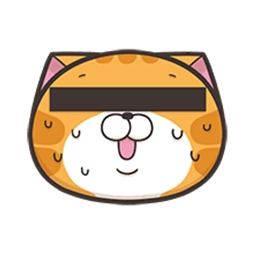 kucing, anime, kucing, stiker kucing