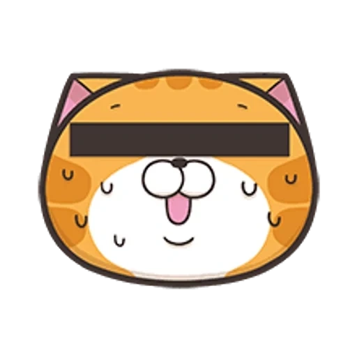 gato, anime, gato, pegatinas de gato