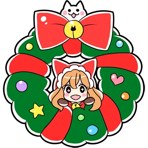 anime, cat girl, anime characters, christmas anime sao