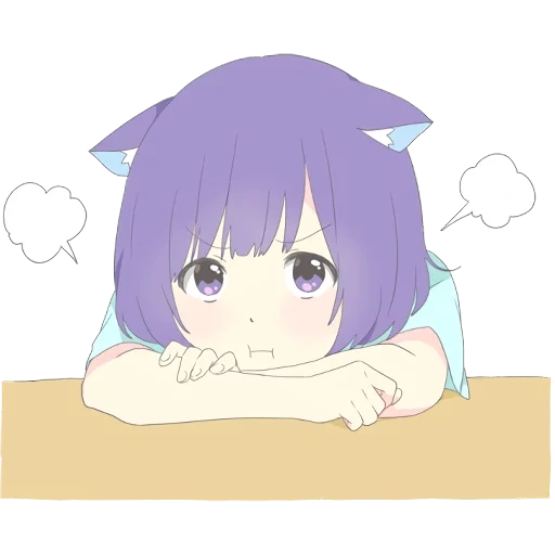 days, catgirl, anime neko, lovely cartoon, lovely anime day