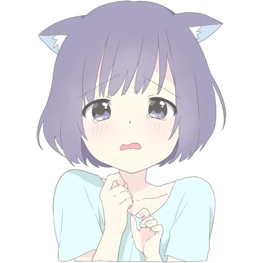 día, catgirl, día de animación, lindo anime, lindo día de animación