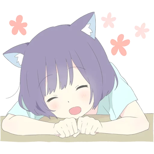 catgirl, anime chan, anime cute, no emodie, lovely anime chan