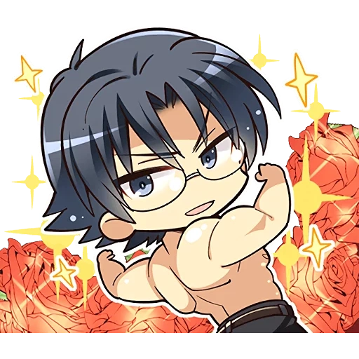 charlotte, red cliff levi, anime kawaiwai, karakter anime, levi ackerman chibi