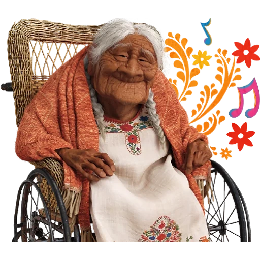 coco, nonna, trasparente, nonna coco, nonna di coco segreta