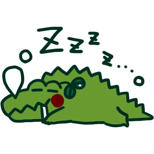 dinossauro fofo, dinossauro verde, padrão de crocodilo, pequeno dinossauro, ilustração de dinossauro
