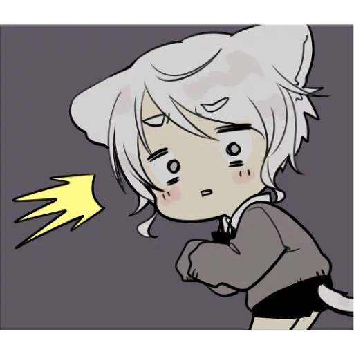 chibi, mafumafu neko, história irada de chibi, nakajima akira atsushi