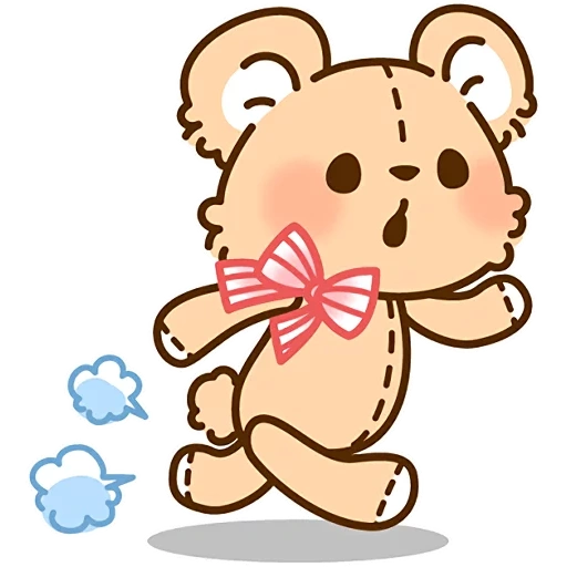 mishki, dessin de kawai, lazy_souffle sans og, lovely sugar cube sleep, ours à cheval de liraku japon