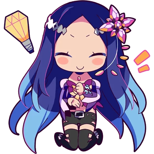 chibi, art chibi, idées d'anime, merlin vocaloid