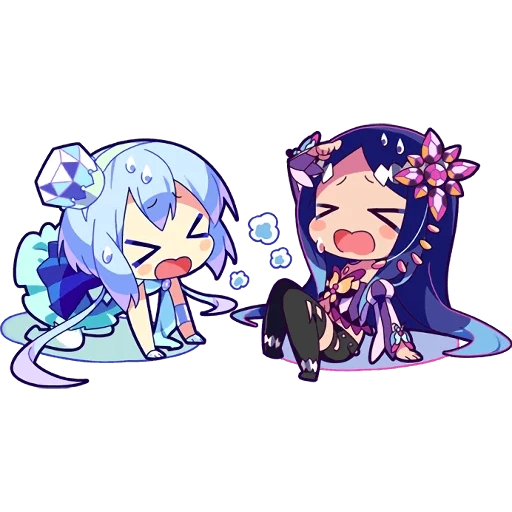 miku chibi, aoki lapis, vocaloid merlin