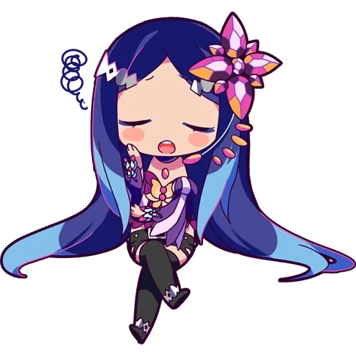 chibi, miku chibi, aoki lapis, chicas de anime, merlin vocaloid