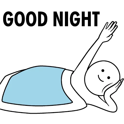 good night, good night boy, good night jokes, good night caricatures