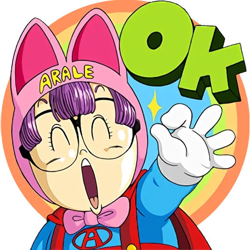 dr slump, スズキ наклейка, аниме, dr slump arale-chan постер, arale