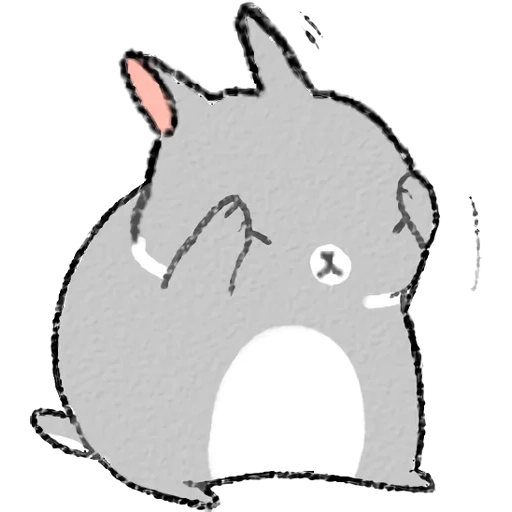 chat, hamster de chibi, le hamster de l'anime, avatar de totoro, dessin totoro