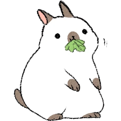 kawaii, cute, kawaii drawings, soft and cute rabbits