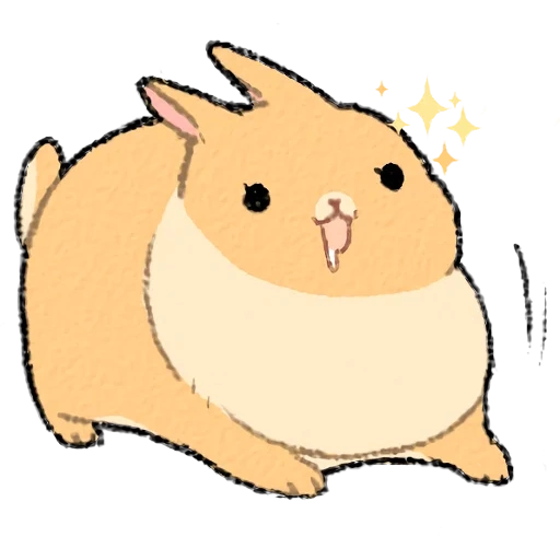 hamster, yang indah, lembut dan cute, lembut dan cute rabbits, meng rabbit cartoon
