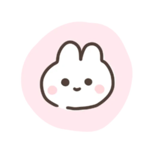cute, line, bt 21, cartoon cute, expression rabbit