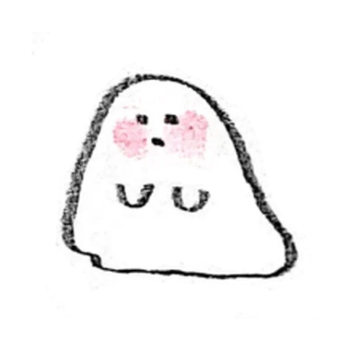 adorabile, kawaii, modello carino, fantasma di kawai, disegnare belle immagini è facile