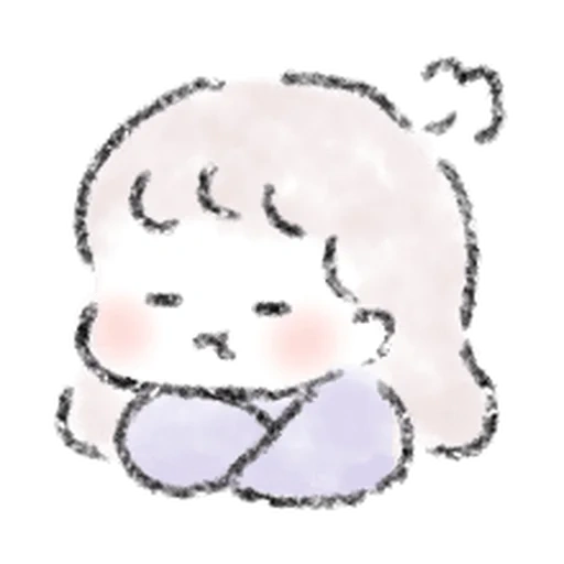 nuomi rabbit, kawaii drawings, cute drawings, cute drawings of chibi, cute kawaii drawings