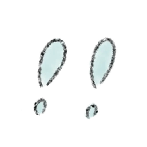 traccia di proteine, impronte di lepre, lente di raccolta, impronte di lepre, base trasparente impronta lepre