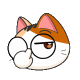 meow animiert, japanische katzen, japanische katze, aufkleber japanische katzen