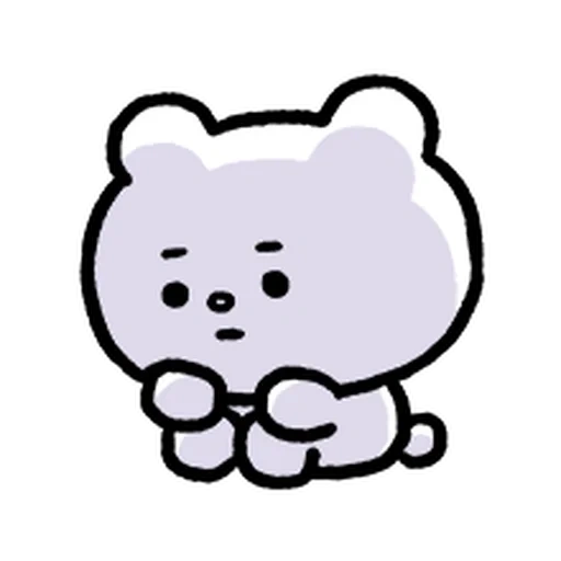 bt 21, rj bt21, bt 21 rj, chibikuma, бт21 эрджей