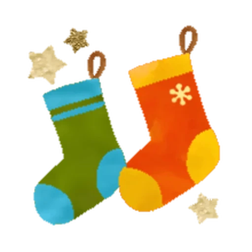 новогодний носок, новогодние носки, рождественский носок, аппликация christmas stocking, носочки новогодние голубом фоне