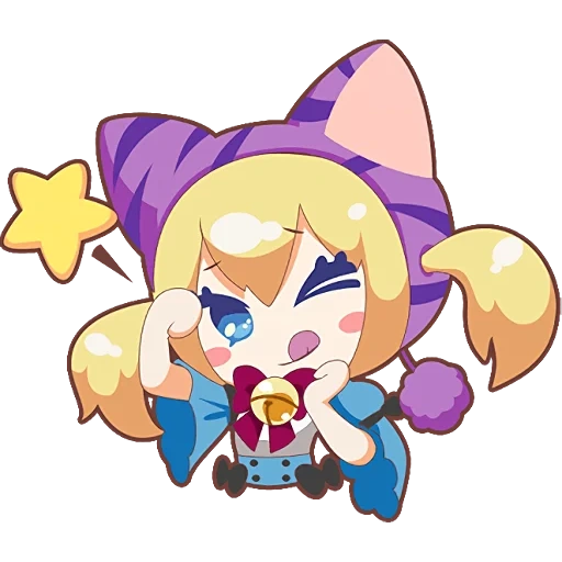 anime, bandori chibi, personnages d'anime, smile precure joker, anime joker mystique chibi