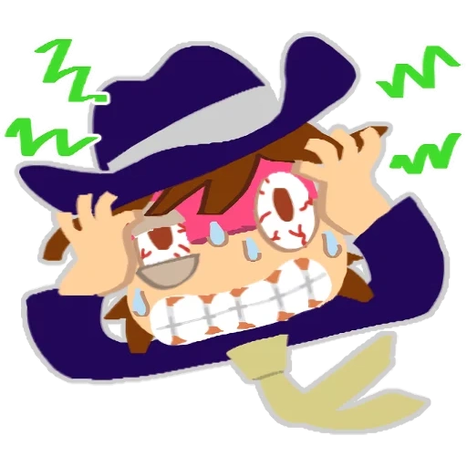 jojo pitter patter, anime, kapone borse van pis, personaggi, bob contro gli zombi