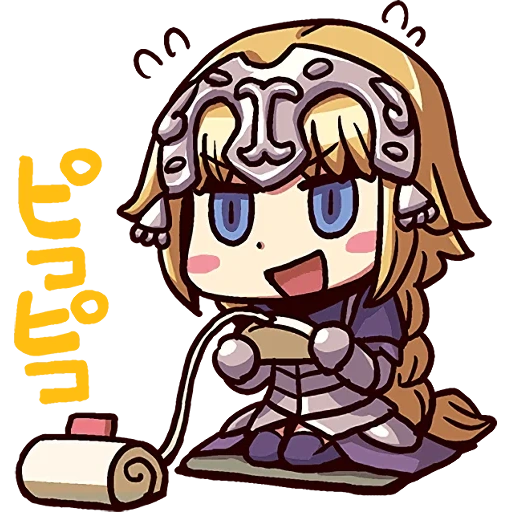 chibi, fate chibi, chibi knight, lovely anime, rate up is a lie