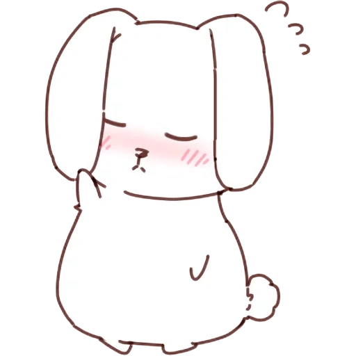 chien, chibi, image, dessins mignons, dessins kawaii