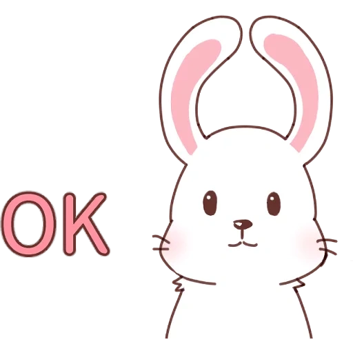 coniglietto, rabbit-rabbit, piccolo coniglietto carino, coniglio carino, faccia di coniglio