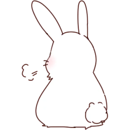 coniglio, rabbit-rabbit, modello di coniglio, coniglietto, profilo coniglio