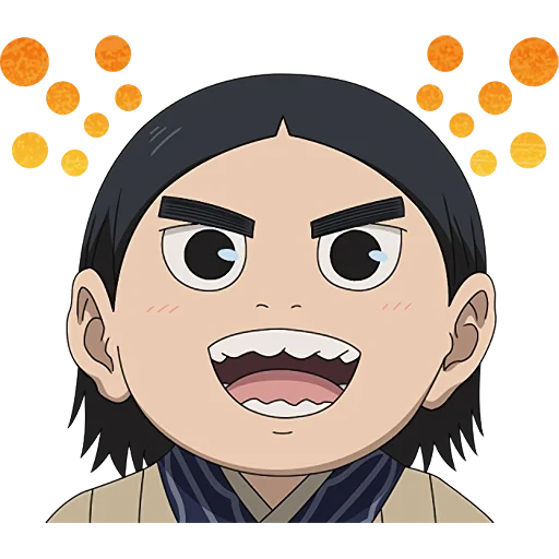 golden kamuy, stickers telegram, осома, персонажи аниме, персонажи из аниме